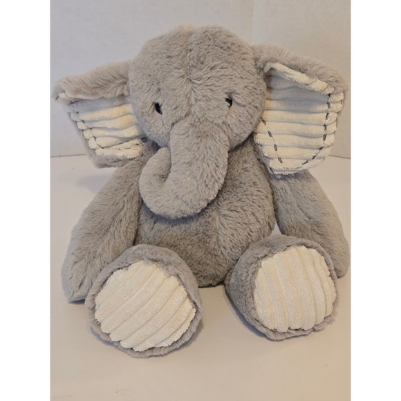 Lambs & Ivy Other - Lambs & Ivy Gray Plush Elephant Stuffed Animal Baby Toy Jett Soft
